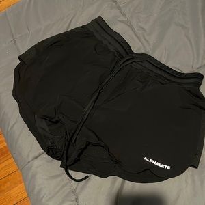 Alphalete track shorts